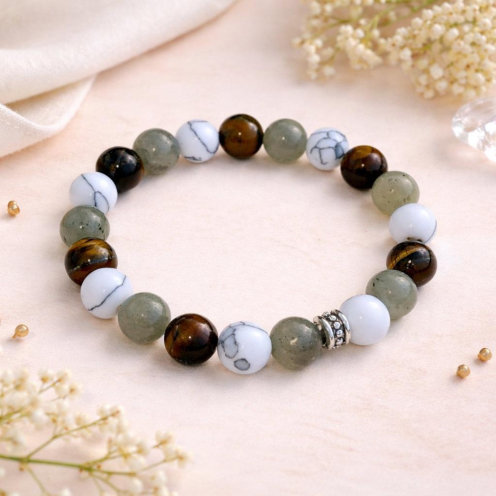 ★★★★★ 1 avis - Bracelet Aura – Protection & Intuition