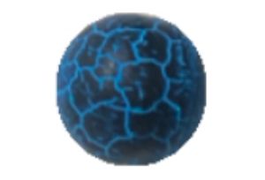 Agate Craquelée Bleue - Traitée